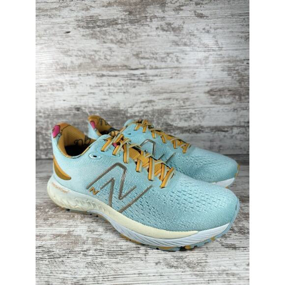 Women's New Balance Fresh Foam X 880 V12 Blue Running Shoes Sz 8.5B Athletic Gym - Picture 1 of 10